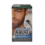 Zdjęcie produktu - JUST FOR MEN M-45 Żel koloryzujący do brody i wąs&oacute;w, średni brąz i czarny 