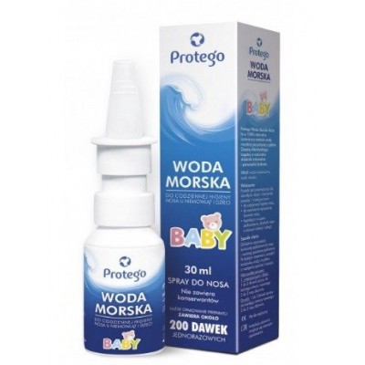 Zdjęcie produktu - Protego Woda Morska Baby spray do nosa, 30ml