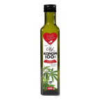 Zdjęcie produktu - VIRDE Olej z konopi 100% tłoczony na zimno, 250 ml