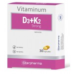 Zdjęcie produktu - Vitaminum D3+K2 Strong, 30 kapsułek