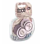 Zdjęcie produktu - LOVI Smoczek dynamiczny 18m+ Botanic Girl 22/875, 2 szt.