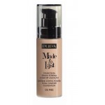 PUPA Made to Last Długotrwały podkład SPF10 - 030 Natural Beige, 30ml