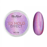 NeoNail Puder 3D Holo Effect - Pyłek do paznokci 06 Pink