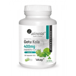 Zdjęcie produktu - ALINESS Gotu kola Wąkrota azjatycka 400mg, 100 kapsułek