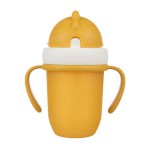 Canpol Babies Kubek ze składaną rurką 9m+ ż&oacute;łty 210ml, 1szt.