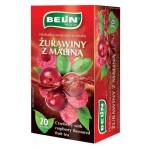 Zdjęcie produktu - BELIN Herbata żurawina i malina, 20 torebek