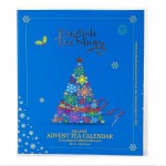Kalendarz adwentowy bio Blue Book style, 25 piramidek