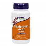 Zdjęcie produktu - Now Foods Kwas Hialuronowy 50 mg z MSM, 60 kaps.