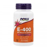Zdjęcie produktu - NOW FOODS Witamina E 400 j.m., 100 kaps.