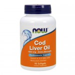 Zdjęcie produktu - NOW FOODS Cod Liver Oil, 90 kaps.