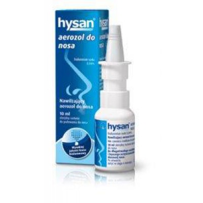 Zdjęcie produktu - Hysan Aerozol do nosa, 20 ml