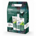 TOŁPA Zestaw Green Energia Krem-sorbet, 50ml + Żel-peeling, 150ml + Płyn micelarny, 200ml