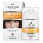 Zdjęcie produktu - FLOS-LEK WHITE&BEAUTY Krem wybielający przebarwienia, 50ml