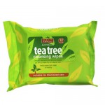 Zdjęcie produktu - BEAUTY FORMULAS Tea Tree Chusteczki do twarzy, 30 szt.
