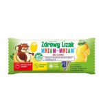 Zdjęcie produktu - Zdrowy Lizak Mniam-Mniam smak cytrynowy kształt łezki, 6g 1 szt.