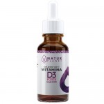 Zdjęcie produktu - NaturPlanet Witamina D3 FORTE 2000IU krople, 30ml