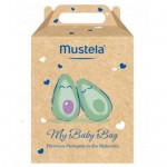 MUSTELA MY BABY BAG ZESTAW Pierwsza pielęgnacja: Żel do mycia, 200ml + Krem do twarzy, 40ml + Krem do przewijania, 50ml + Chusteczki oczyszczające, 25 sztuk
