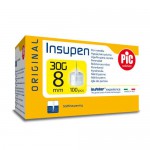 Zdjęcie produktu - PIC Insupen Igły do pen&oacute;w 30G 8mm, 100 sztuk