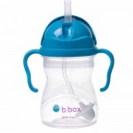 B.BOX Bidon ze słomką kobaltowy, 240ml
