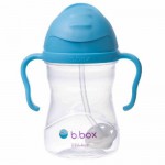 B.BOX Bidon ze słomką bor&oacute;wkowy, 240ml