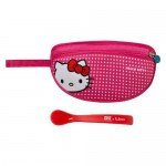 Zdjęcie produktu - B.BOX Podr&oacute;żny śliniak w saszetce - Hello Kitty - r&oacute;żowy