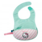 Zdjęcie produktu - B.BOX Podr&oacute;żny śliniak w saszetce - Hello Kitty - miętowy