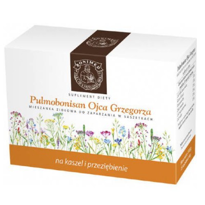 Zdjęcie produktu - Pulmobonisan Ojca Grzegorza, 25sasz. USZKODZONE OPAKOWANIE FOLIOWE