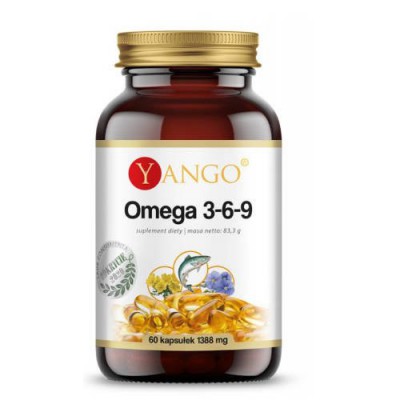 Zdjęcie produktu - YANGO Omega 3-6-9, 60 kaps.