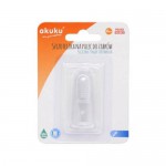 Zdjęcie produktu - AKUKU Szczoteczka silikonowa do mycia zęb&oacute;w i dziąseł, 1szt.