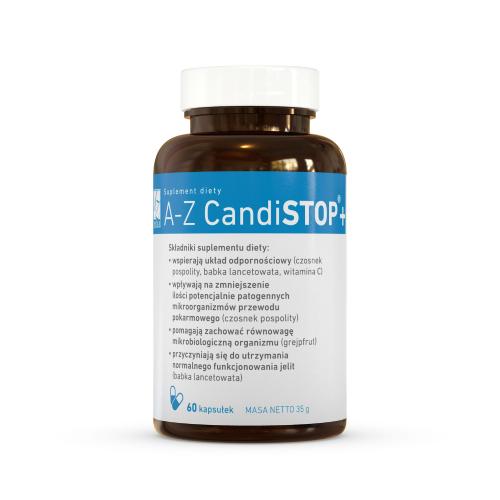 Zdjęcie produktu - A-Z Medica CandiSTOP+ 60kaps.