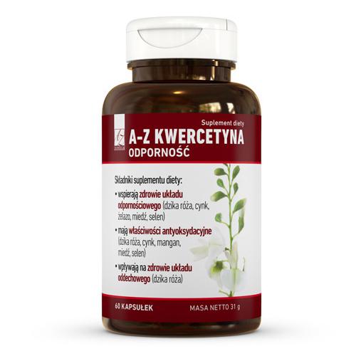 Zdjęcie produktu - A-Z Kwercetyna Odporność, 60 kapsułek