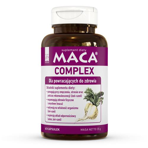 Zdjęcie produktu - A-Z Medica Maca Complex, 60kaps.
