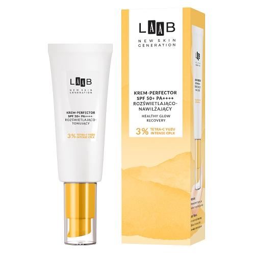 Zdjęcie produktu - AA LAAB Tetra-C Yuzu Krem-perfektor SPF50 PA++++ rozświetlająco-nawilżający, 40 ml
