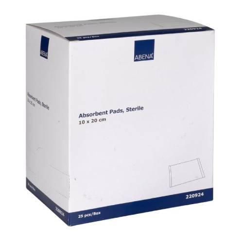 Zdjęcie produktu - Abena Jałowy kompres chłonny z warstwą absorbcyjną 10x20cm, 25 szt.