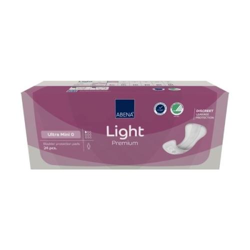ABENA light premium ultra mini 0 - wkładki, 24szt.