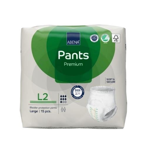 Zdjęcie produktu - ABENA Pants Premim L2 majtki chłonne, 15szt.
