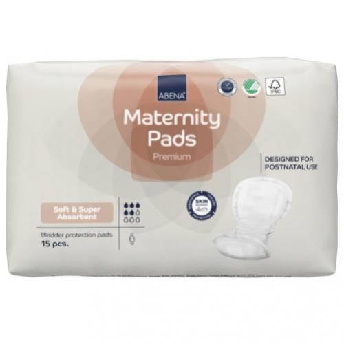 Zdjęcie produktu - ABENA Poporodowe wkładki anatomiczne Premium, 15szt.