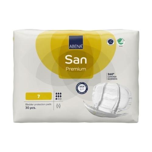 Zdjęcie produktu - ABENA San Premium 7 Pieluchy anatomiczne, 30szt.