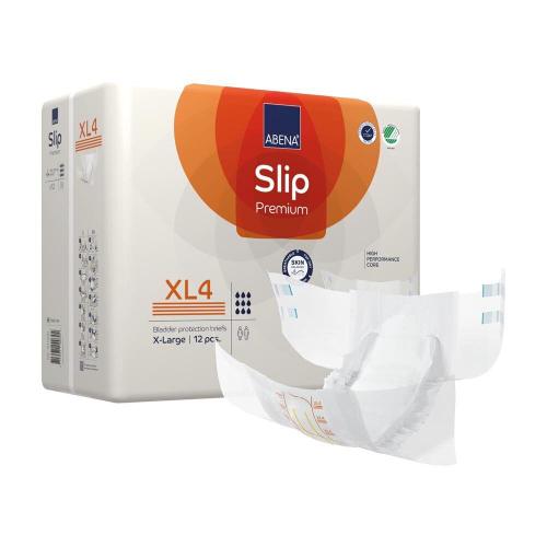 Zdjęcie produktu - ABENA Slip Premium XL4 oddychające Pieluchomajtki dla dorosłych, 12szt.
