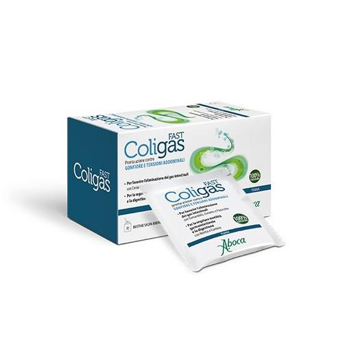 Zdjęcie produktu - Aboca Coligas FAST Herbata ziołowa, 20 saszetek