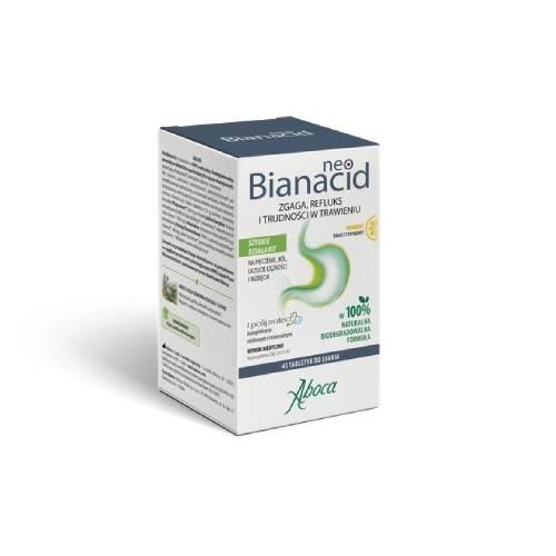 Zdjęcie produktu - ABOCA Neobianacid smak cytrynowy, 45 tabl. do ssania