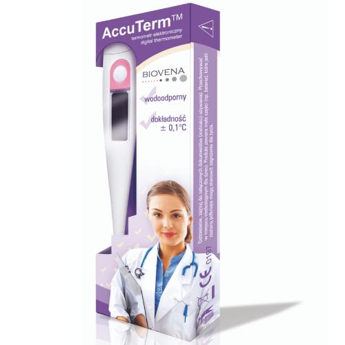 Zdjęcie produktu - AccuTerm Termometr elektroniczny DT-12, 1szt.