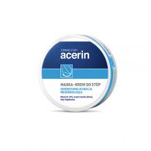 Zdjęcie produktu - Acerin Zdrowe Stopy Maska-Krem do st&oacute;p z mocznikiem, masłem shea i olejem migdałowym, 125 ml