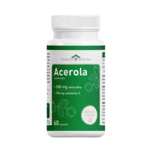 Zdjęcie produktu - Domowa Apteczka Acerola, 60 kaps.