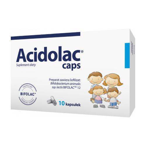 Zdjęcie produktu - Acidolac caps, 10 kaps.