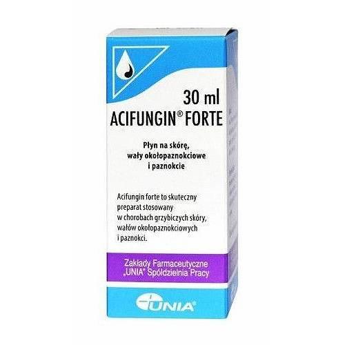 Zdjęcie produktu - ACIFUNGIN FORTE Płyn na grzybicę paznokci, 30 ml USZKODZONE BRAK TEKTUROWEGO OPAKOWANIA