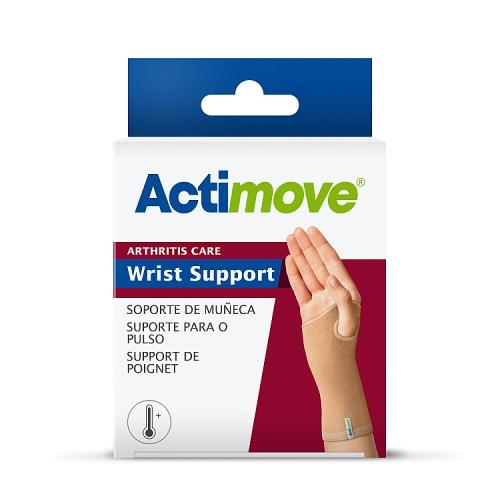 Zdjęcie produktu - Actimove Arthritis Care Wrist Support Opaska na nadgarstek dla os&oacute;b z zapaleniem staw&oacute;w beżowa S