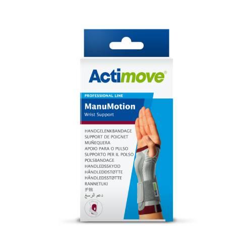Zdjęcie produktu - Actimove Professional Line Orteza stabilizująca nadgarstek ze wzmocnieniem i kompresją medyczną (XL) prawa biała