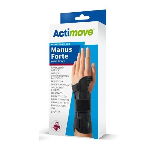 Zdjęcie produktu - Actimove Professional Line Orteza nadgarstka rozmiar XS (lewa) czarny, 1szt.