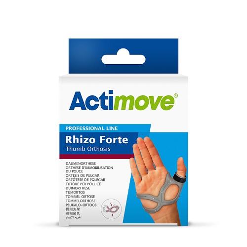 Zdjęcie produktu - Actimove Professional Line Rhizo Forte Orteza kciuka szara prawa L